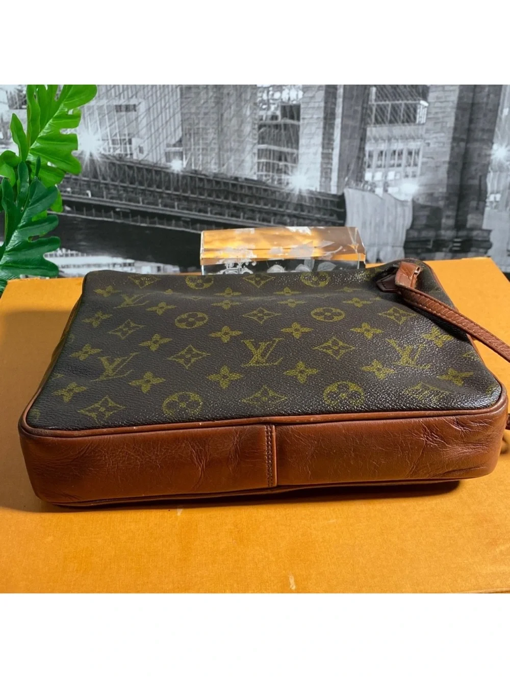 Authentic Louis Vuitton Monogram Pochette Sport PM Clutch